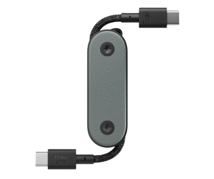 Kabel USB Native Union Pocket Cable USB-C - USB-C slate green